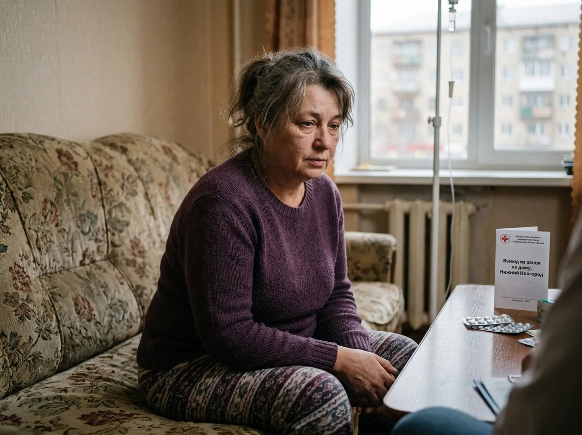 Аватар женщины Татьяны Л. — пациент вывода из запоя на дому в Нижнем Новгороде, 54 года